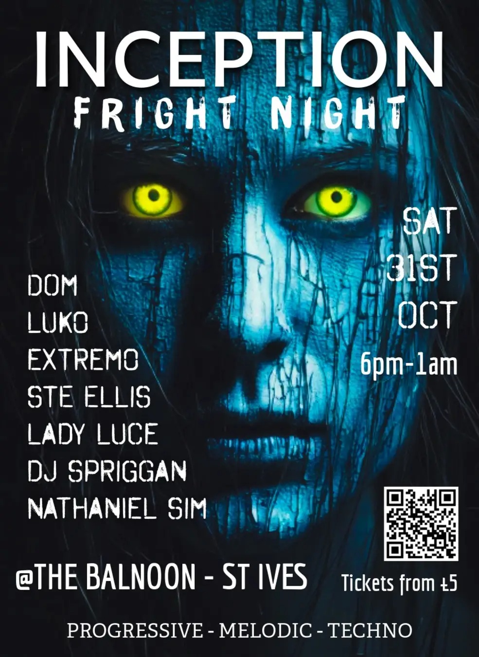 Inception Fright Night Halloween Event
