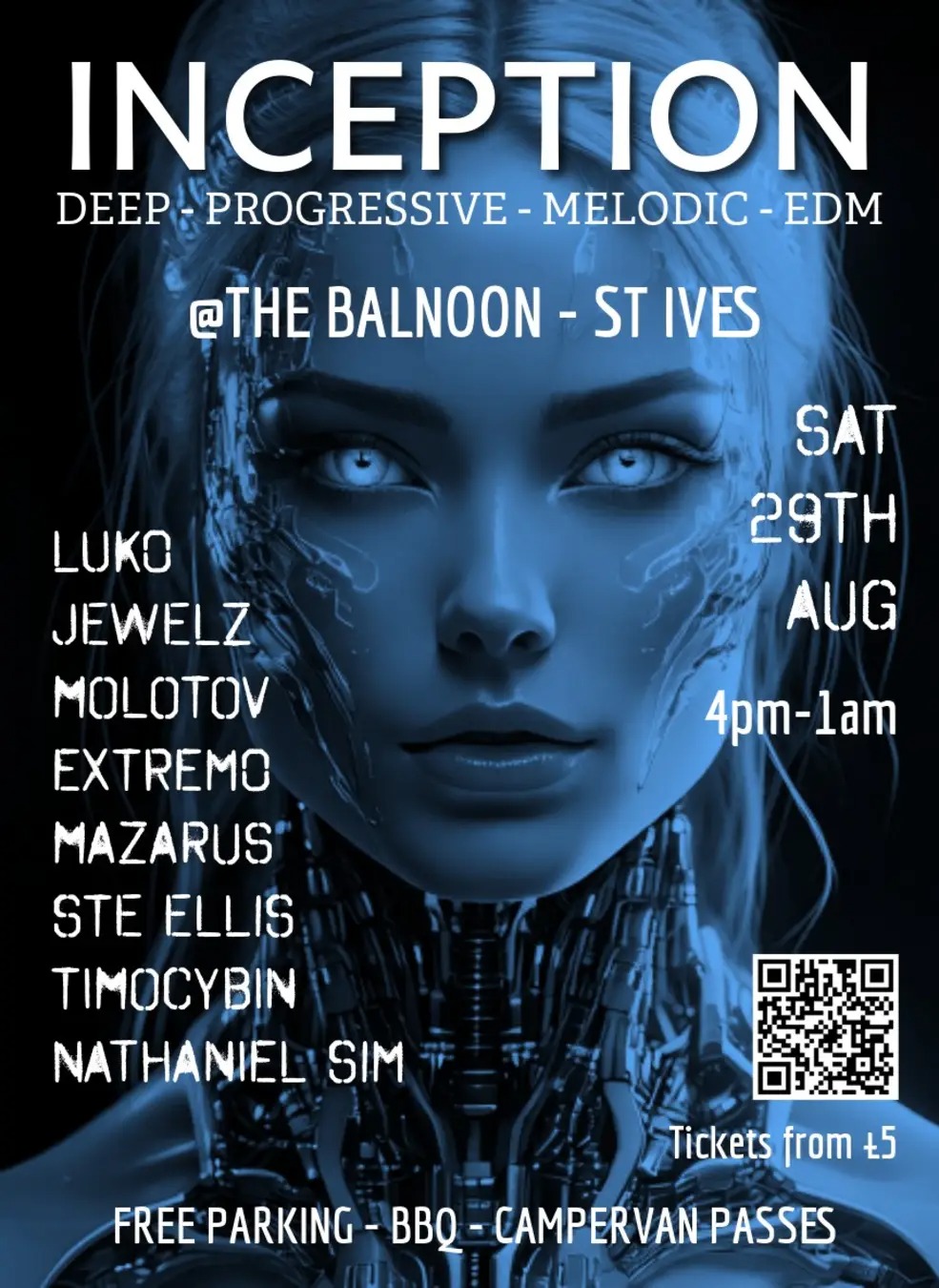 Inception Event Flyer